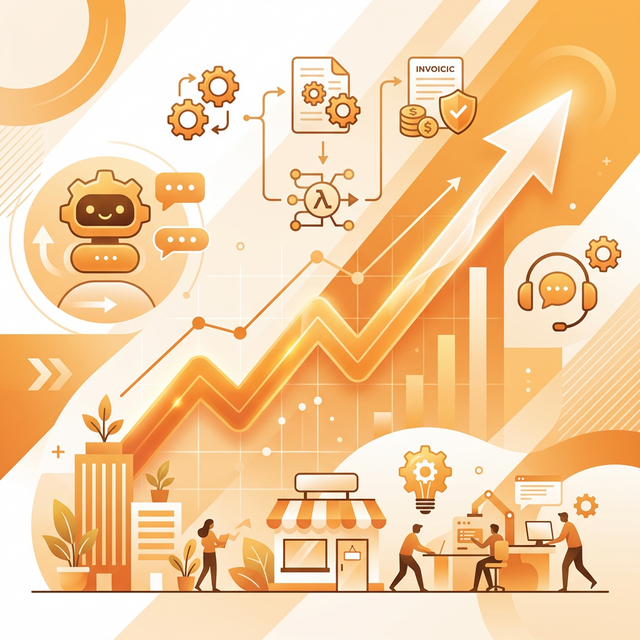 PYME reduciendo costos con automatización con IA